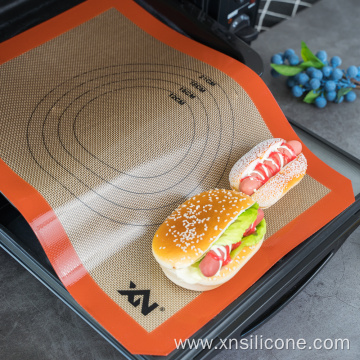 Eco-friendly Nonstick Dough Rolling Silicone Baking Mat